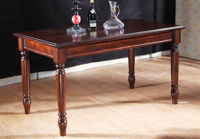 LKWE—LK1161 餐桌 全实木 美式风格家具