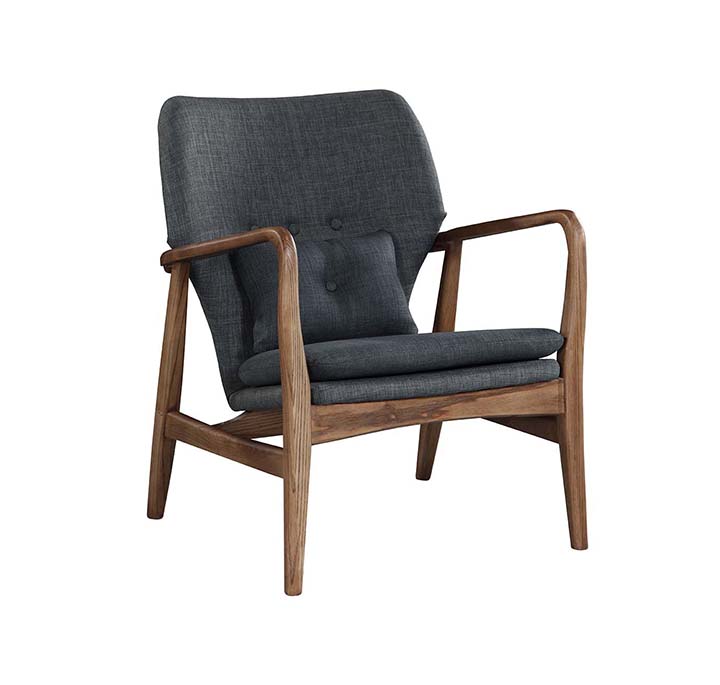 C308  休闲椅 北欧风格 美国进口白蜡木 全实木家具