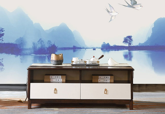 ACX-新中式茶几简约现代小户型客厅家具储物茶桌G141-125