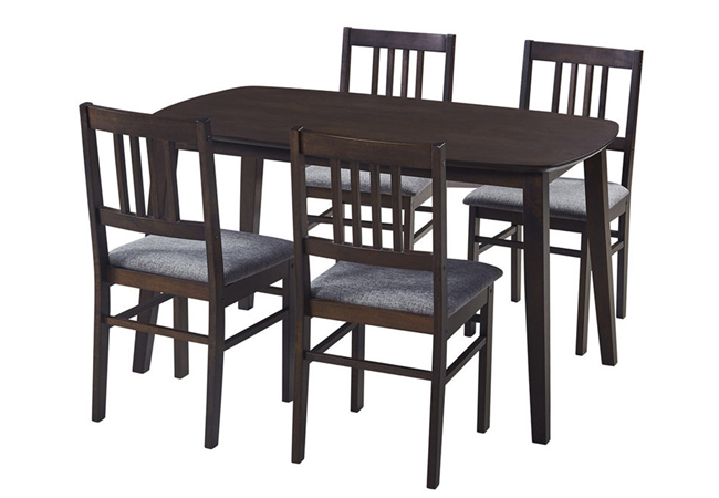 FP-餐桌 餐椅餐椅组合现代简约现代简约小户型 长方形桌子 原装进口实木吃饭桌 家用餐桌椅套装一餐四椅 1桌4椅